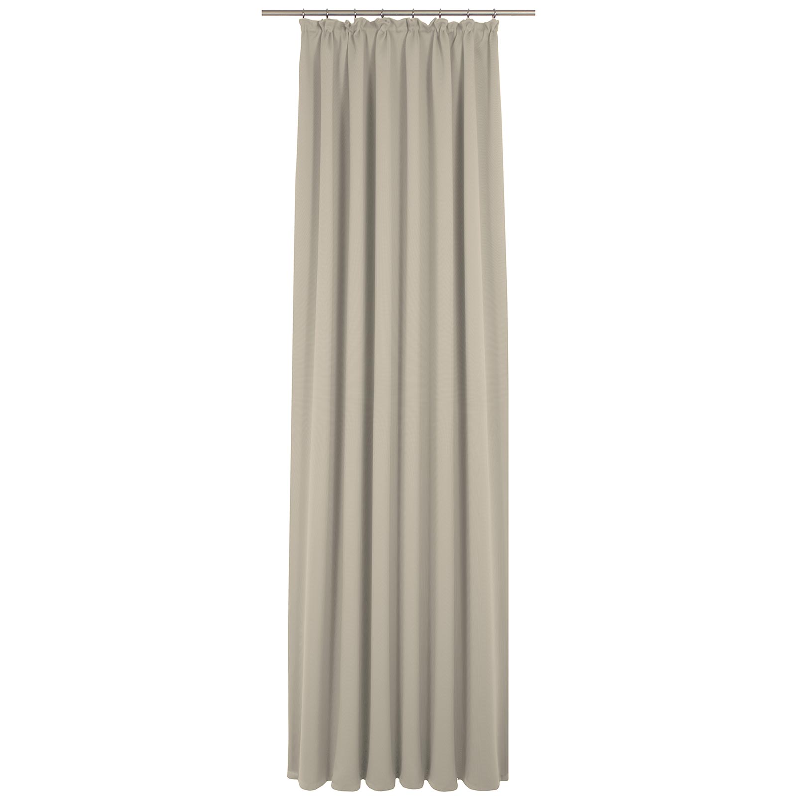 Einzelschal UNI COLLECTION - naturweiß - mit Kräuselband - 145x145 cm