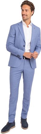 Suitable Strato Toulon Kostuum Wol Blauw SPE241028TO12ST-210 kopen