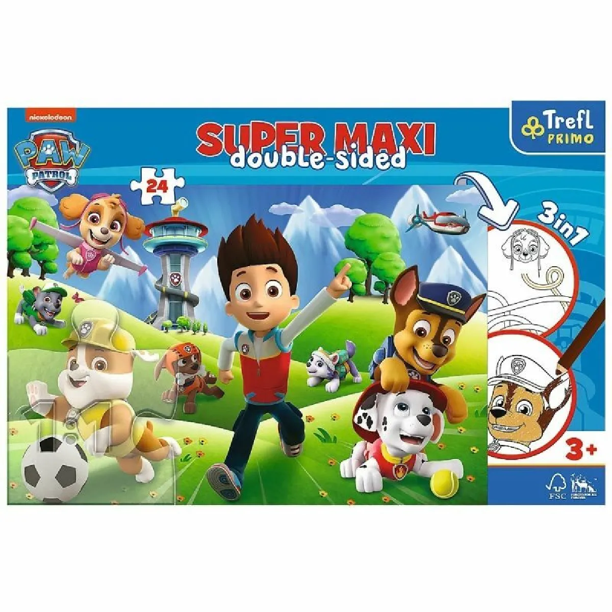 Trefl Primo Puzzle PAW Patrol Adventures