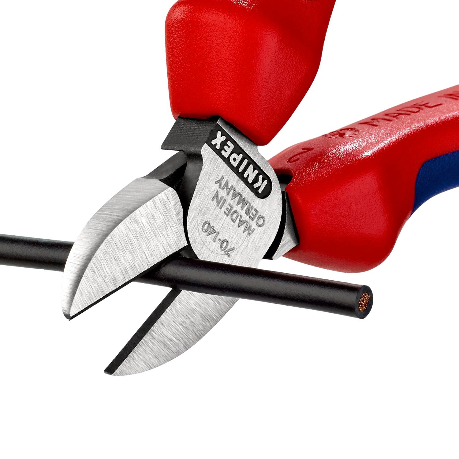 Knipex 70 02 140 Zijsnijtang Gepolijst Comfort 140mm
