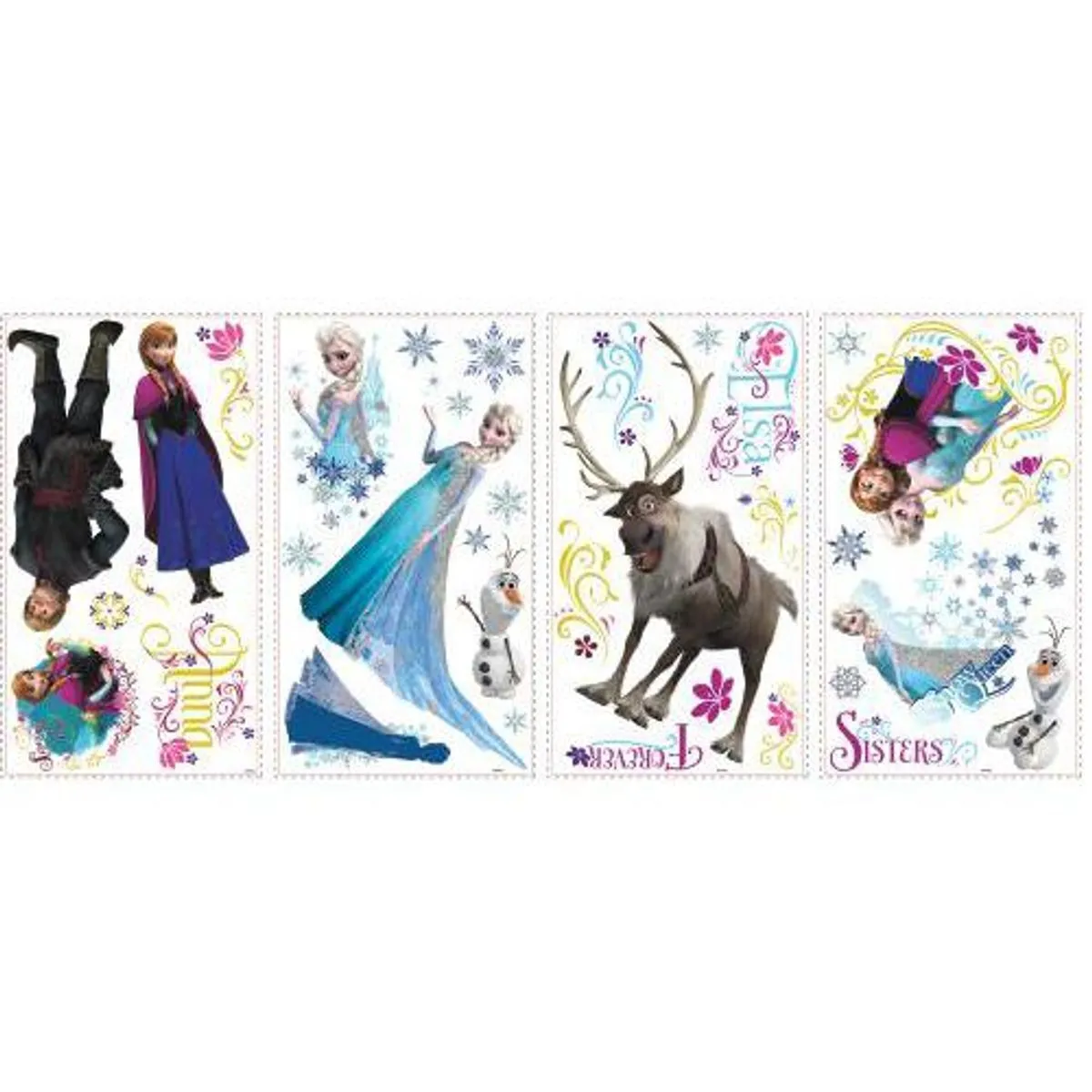 TheDecoFactory La Reine des Neiges - Stickers Disney