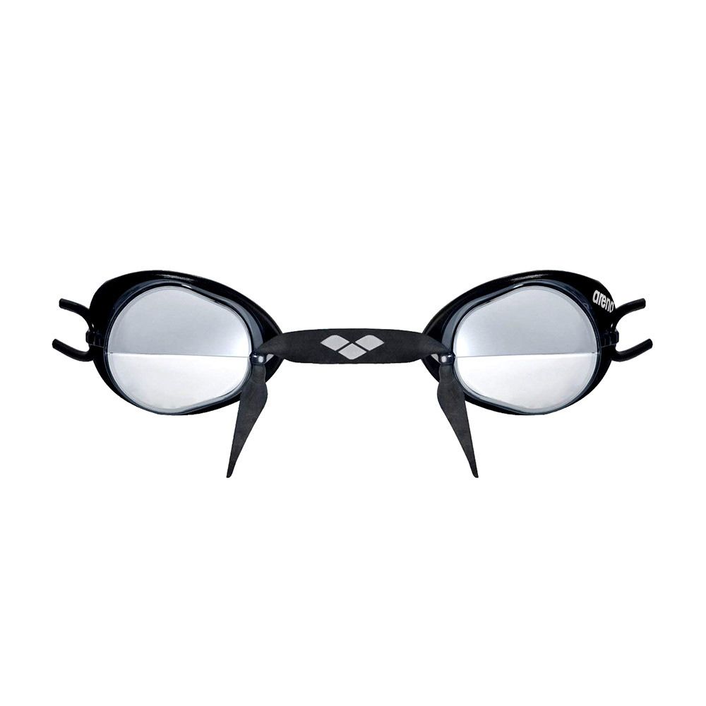 Arena SWEDIX MIRROR - Lunettes de natation smoke-silver/black