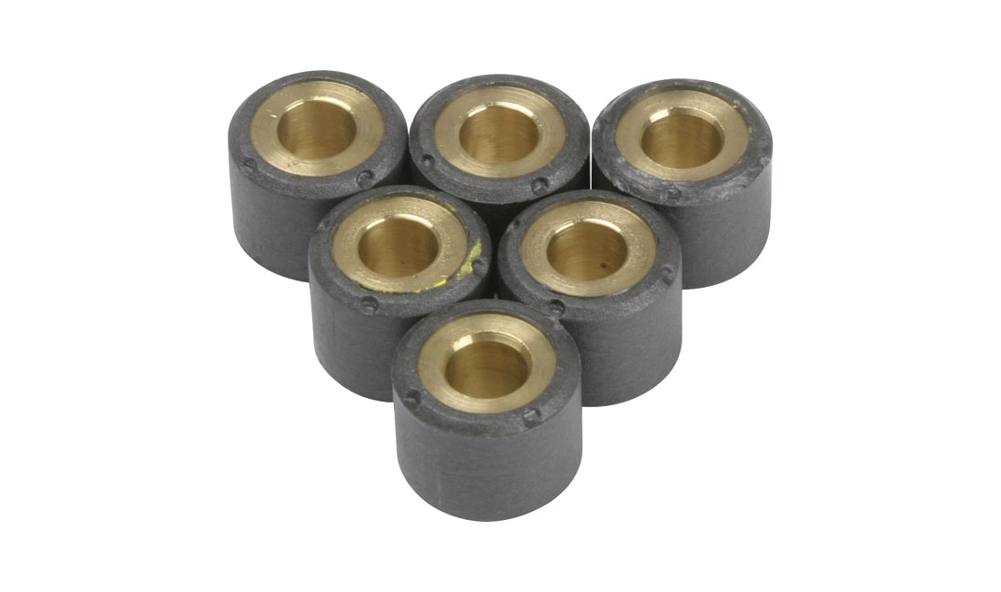 Rullesæt Ø15 x 12 mm, 9,5 gram