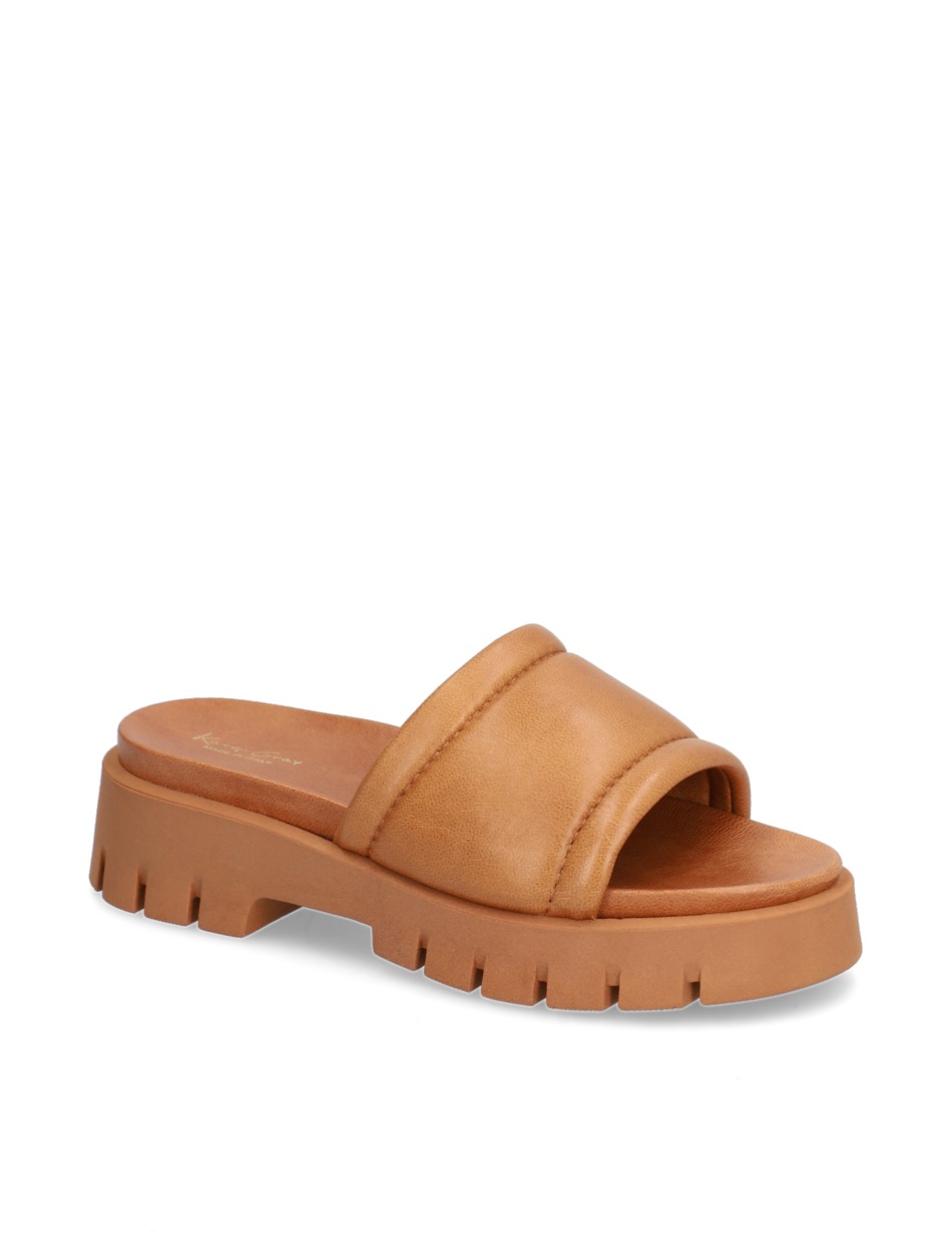 Glattleder Pantoffel