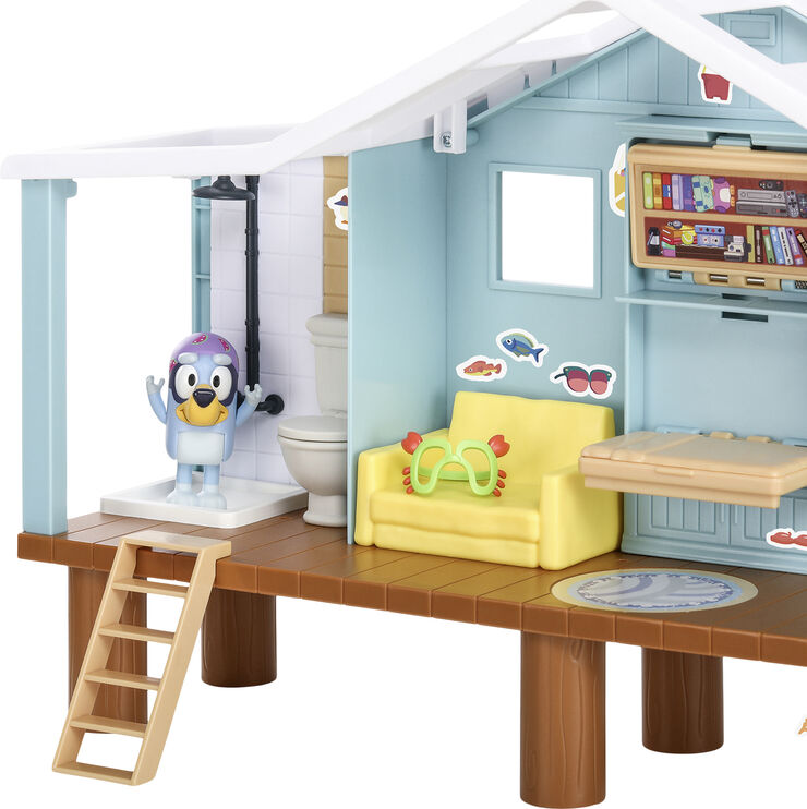 Bluey Bluey beach cabin