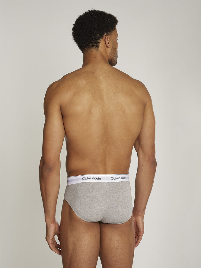 Calvin Klein HIP BRIEF 3PK Grey heather, white, black