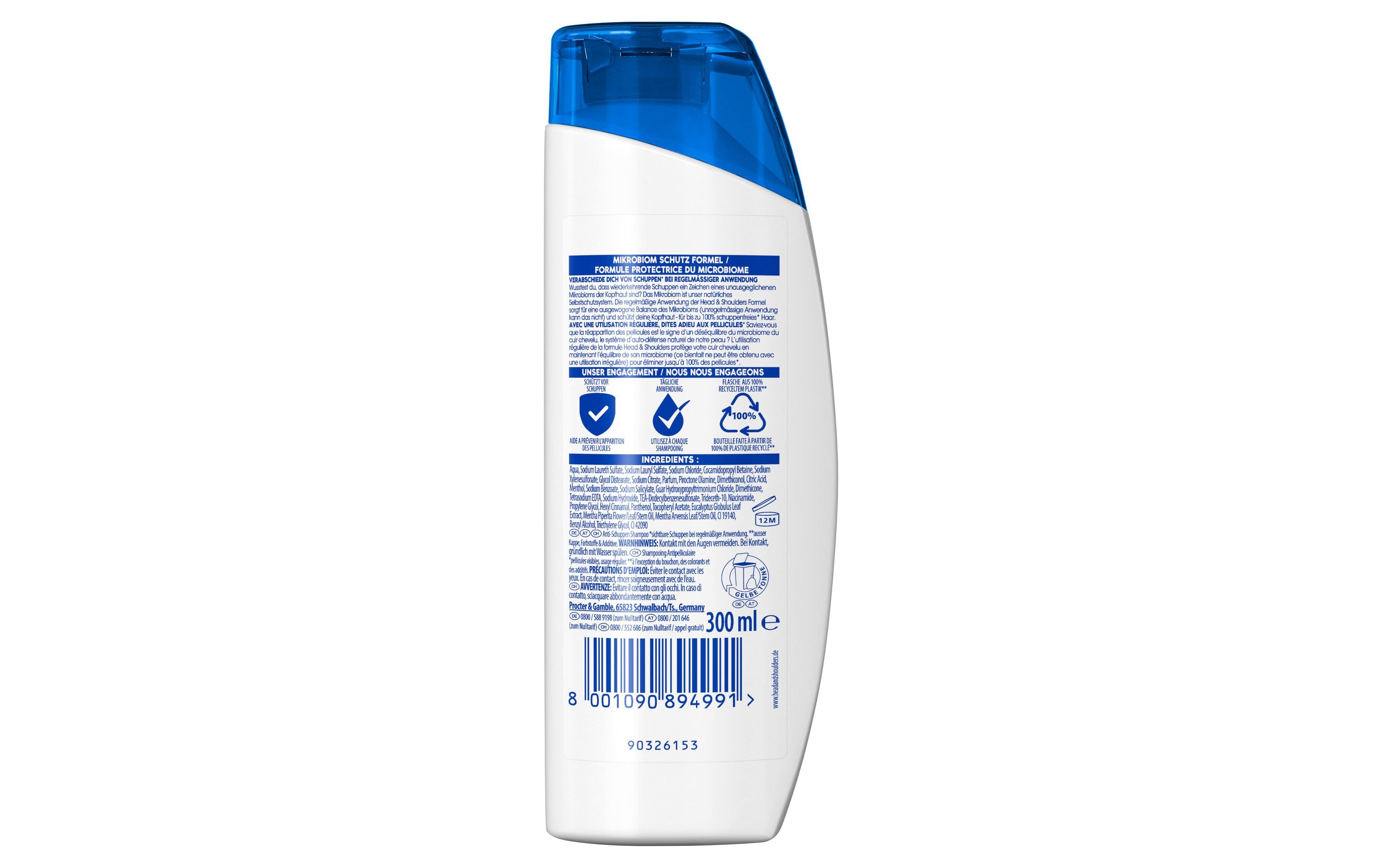 Shampoo Anti-Schuppen bei juckender Kopfhaut 300 mlHochwertiges Haarshampoo für gesunde Haare