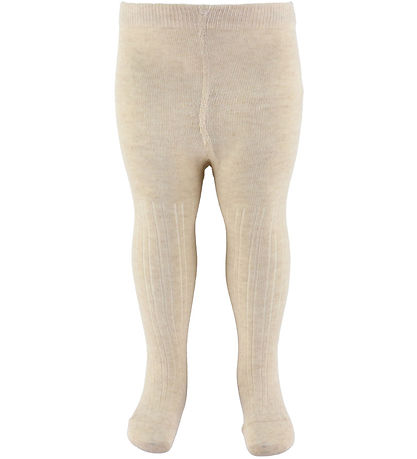 Minymo Strumpfhosen - 2er-Pack - Light Taupe m. Kirschen