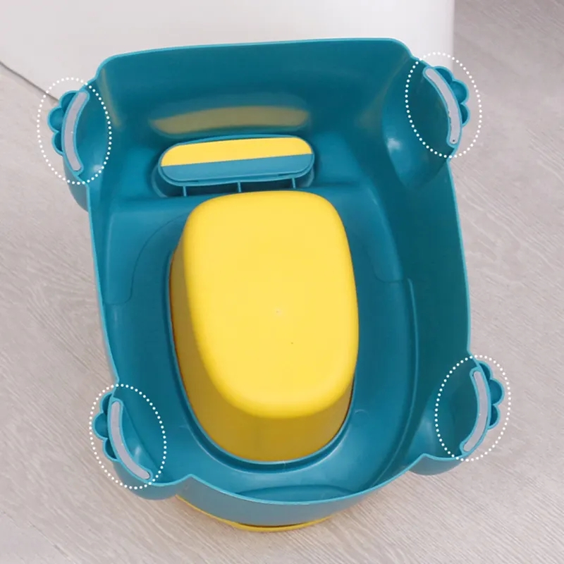 (32x29cm) Kinder Töpfchen Baby Toilette Topfstuhl WC mit Deckel - Dinosaurier