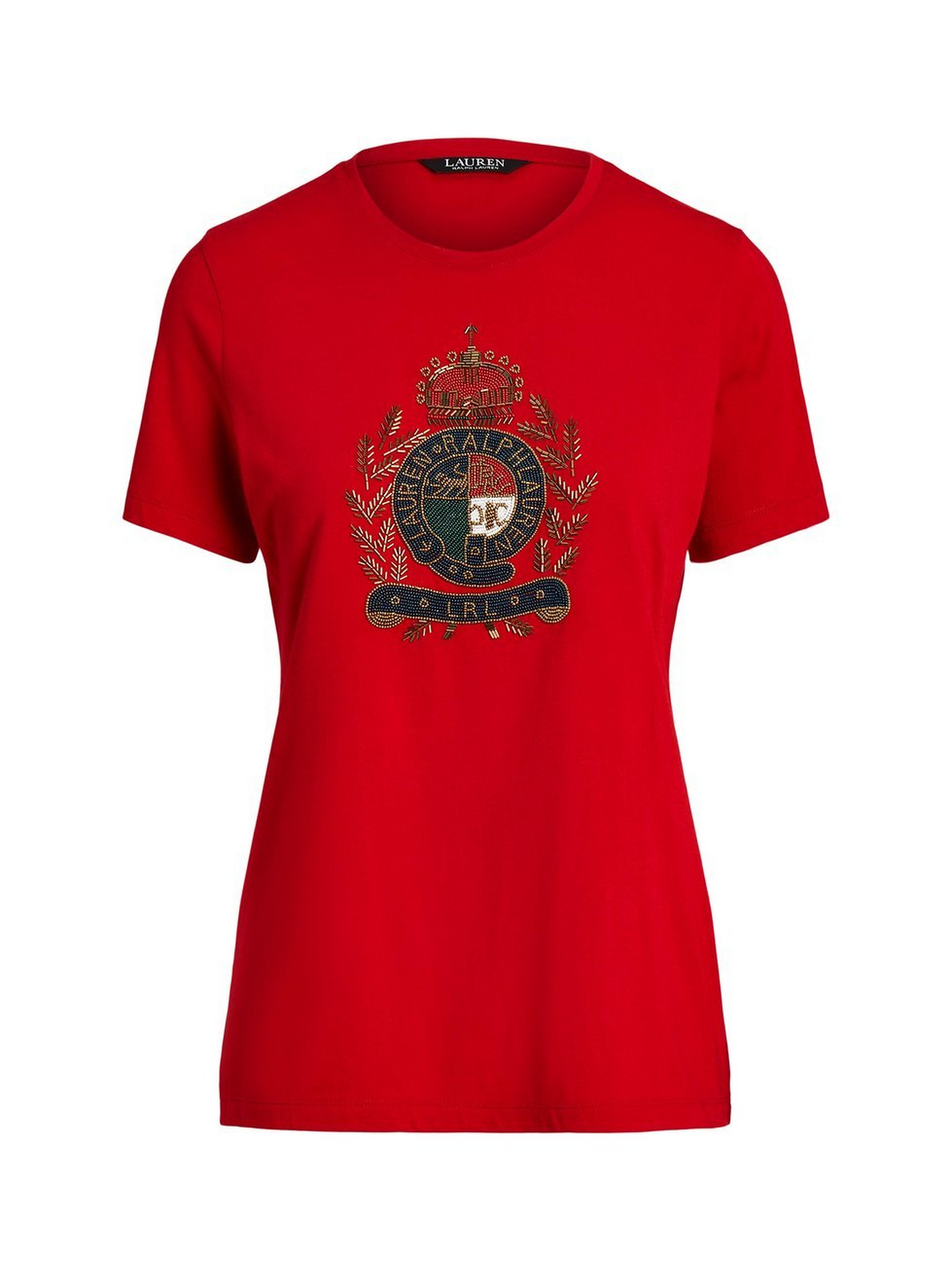 Rundhals-Shirt