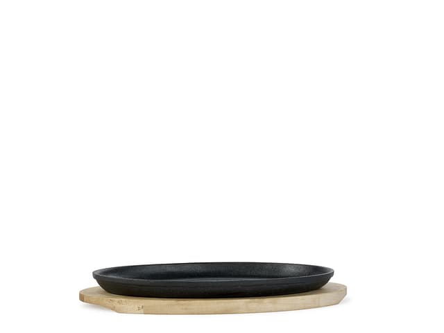 HOLM Tallerken 27 x 17 cm Sort