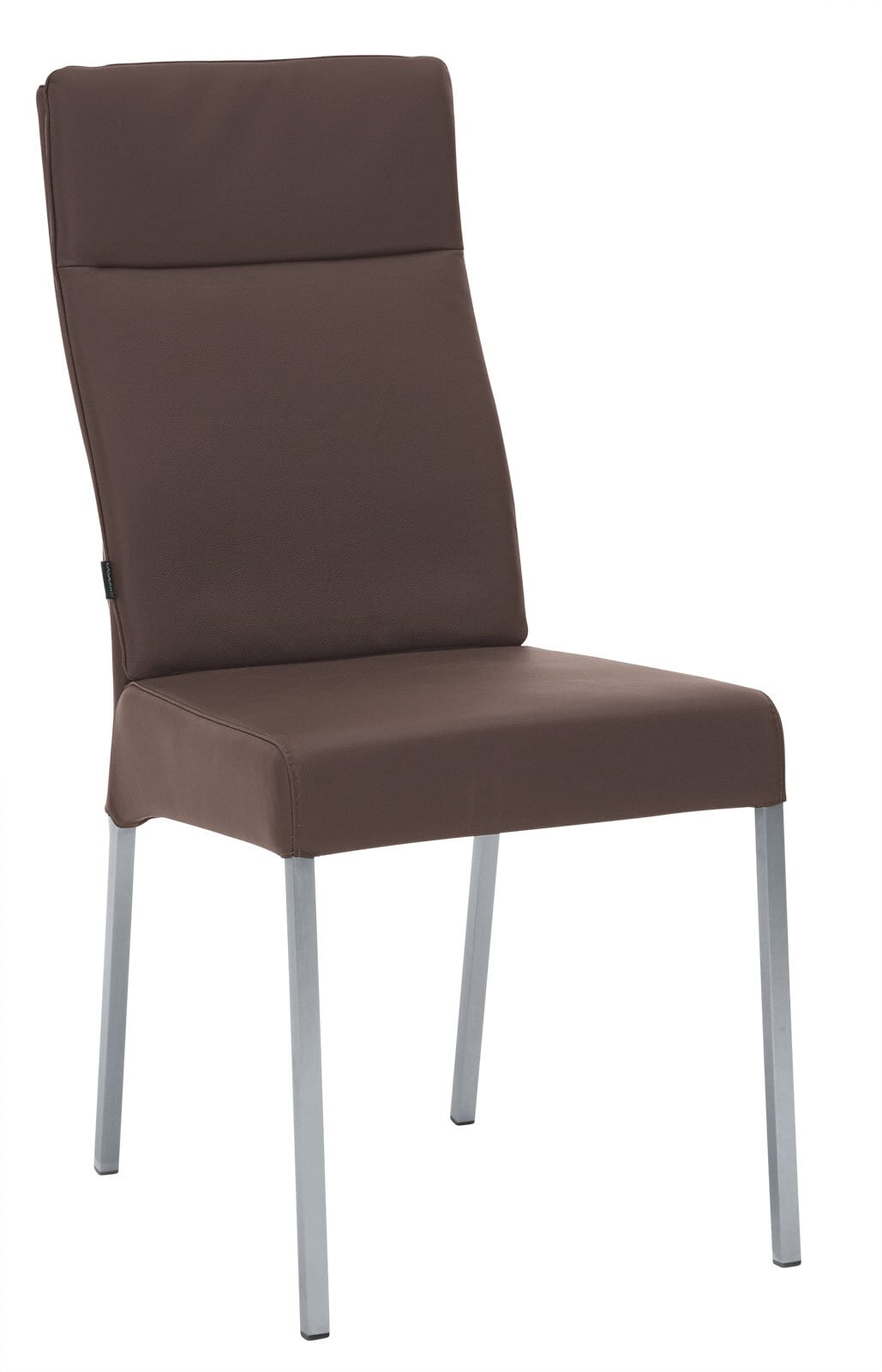 CASAVANTI Esszimmerstuhl LONDON II 2er Set Leder dunkelbraun