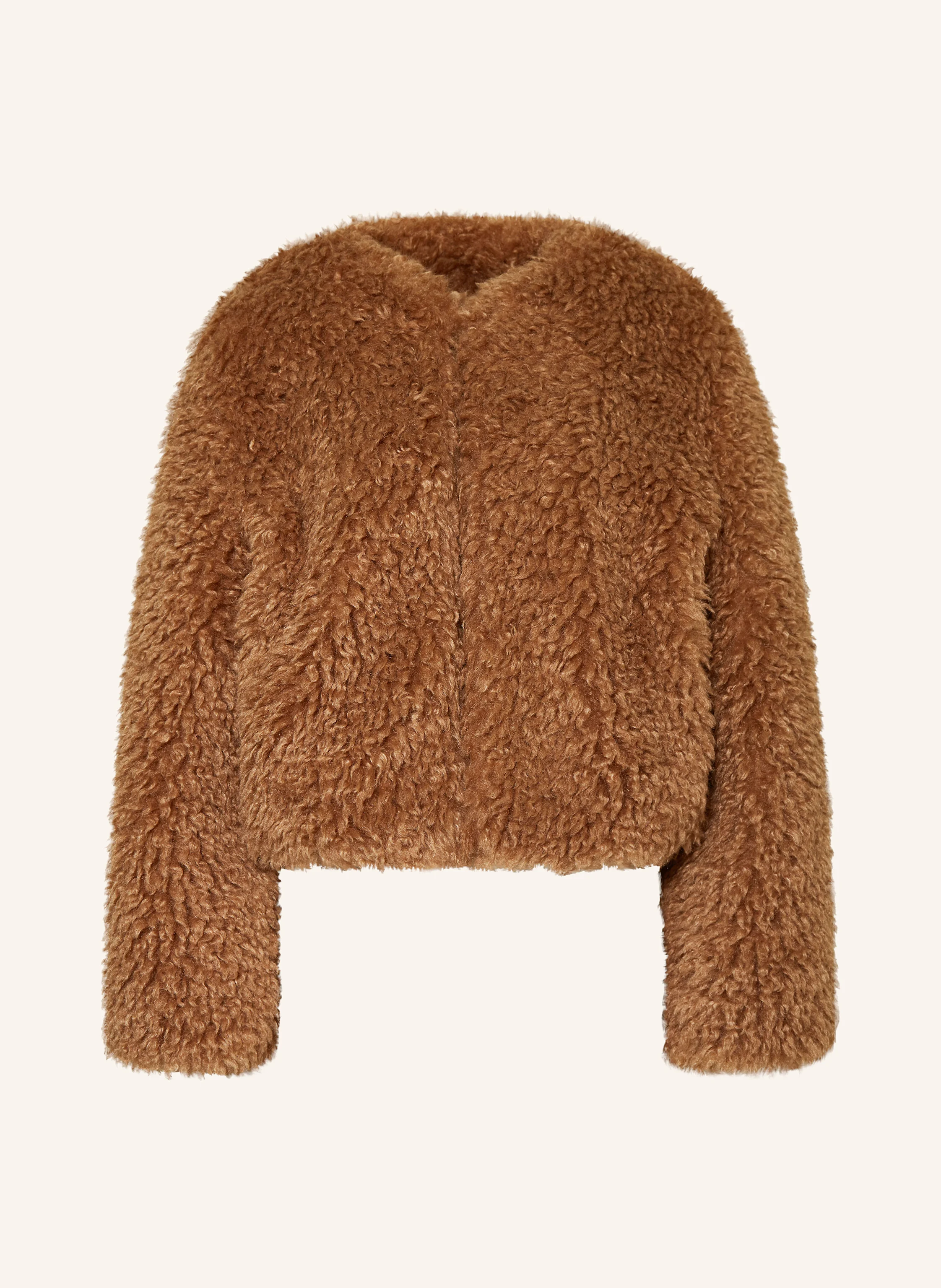 Rich & Royal Cropped-Jacke aus Kunstfell