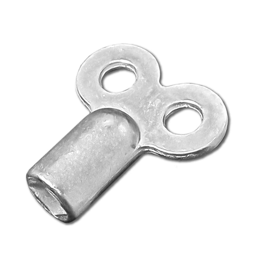 (24x26mm) Universal Heizkörper Entlüftungs Schlüssel - Silber