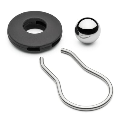 Schlüsselanhänger Orbit, Schwarz