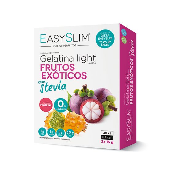 Easyslim Gelatina Farmodietica Frutos Exóticos 2 x 15g