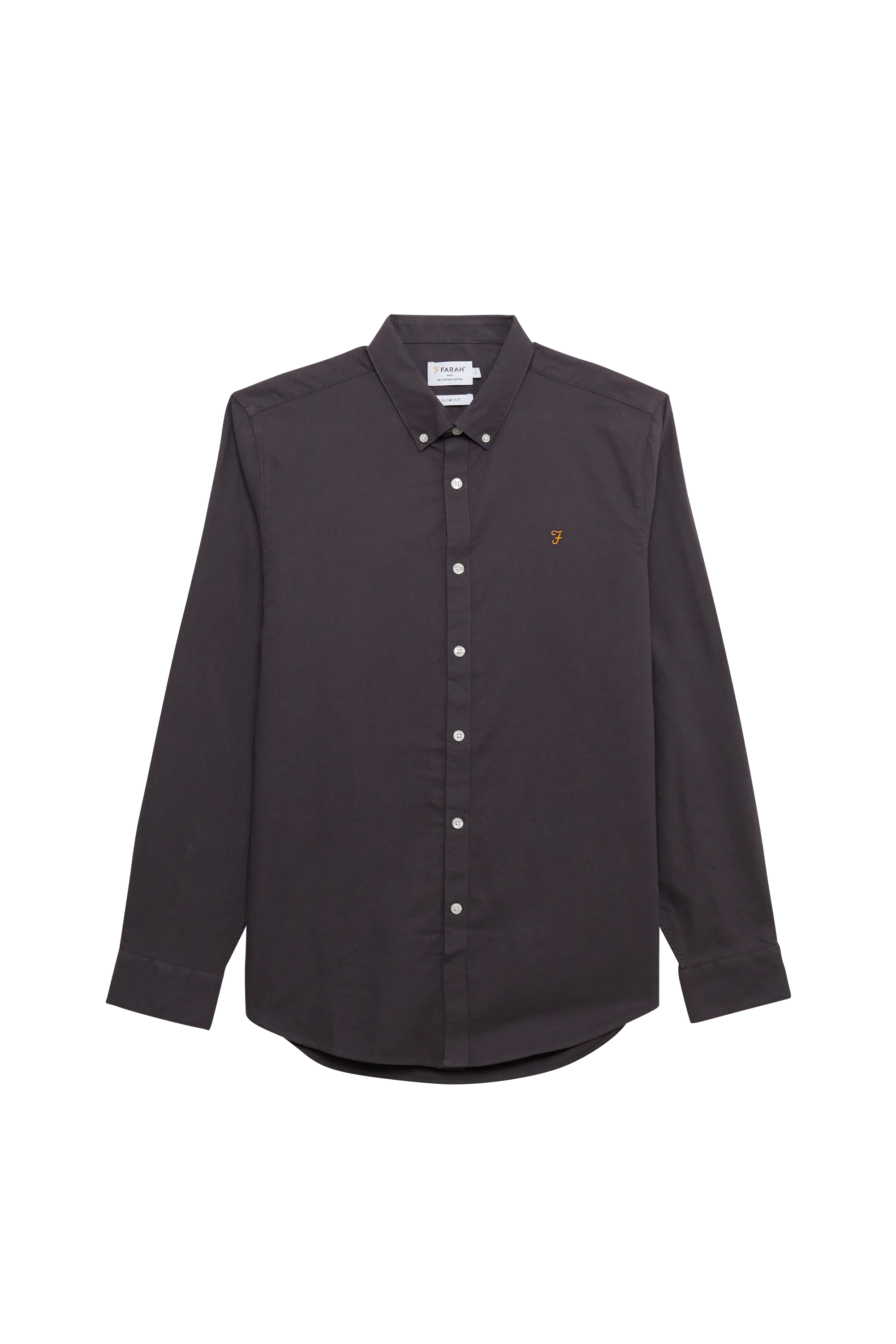 FARAH Chemise BREWER Gris