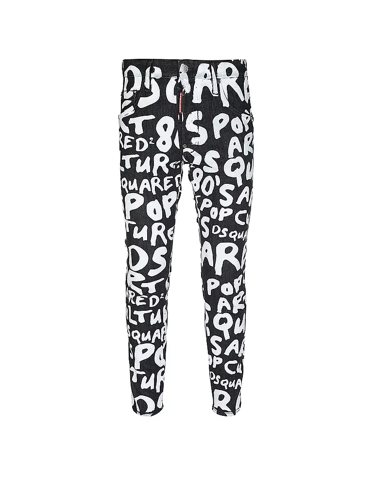 DSQUARED2 Jeans Slim Fit SKATER JEAN schwarz