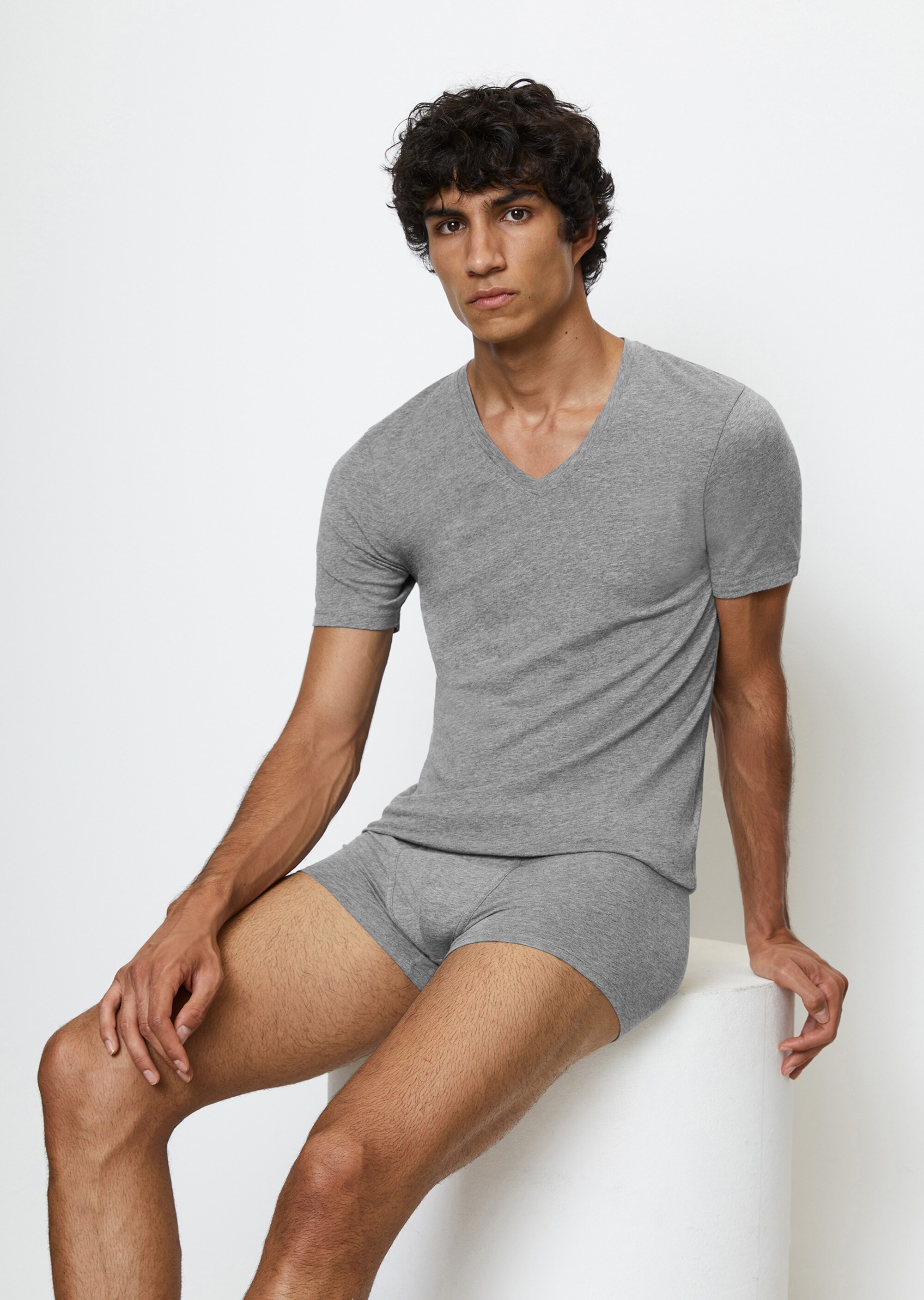 Lounge-T-Shirtim 2er Pack