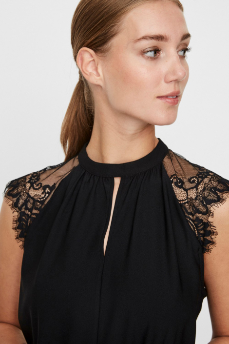 Vero Moda zwarte dames t-shirt