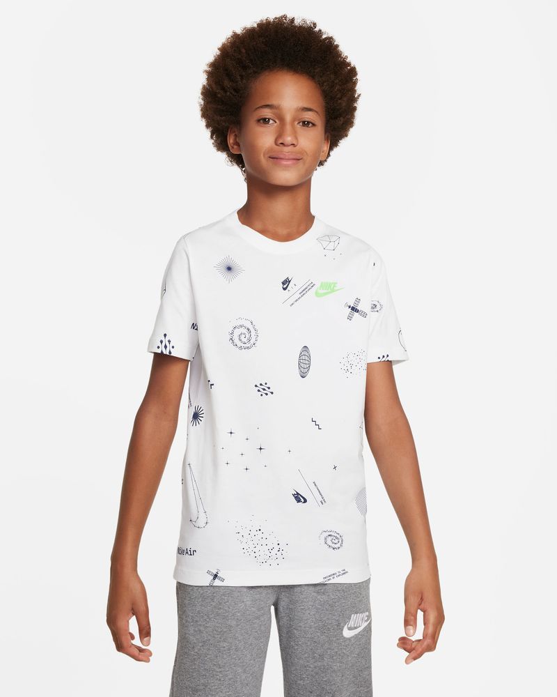 T-shirt Nike Sportswear Blanc pour enfant