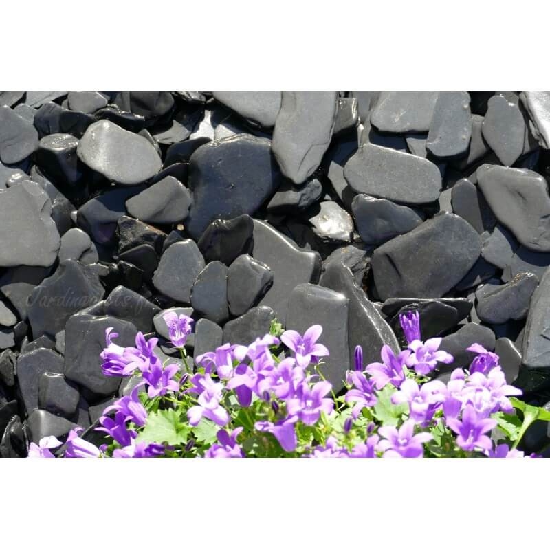 Ardoise noire rondo 12/40 - 500 kg