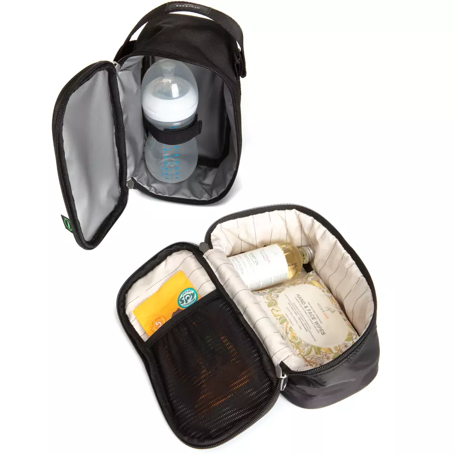 storksak Wickelucksack ECO Black