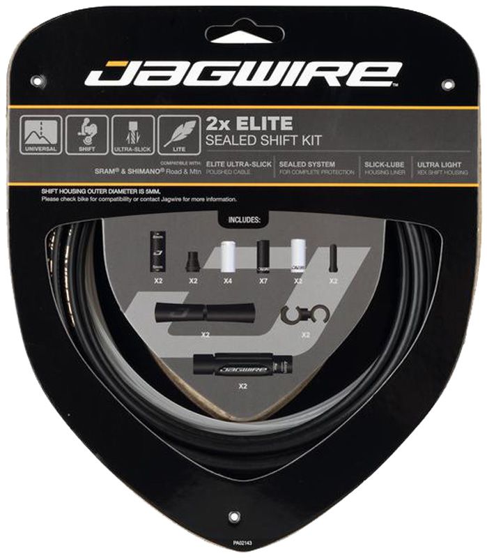 Jagwire 2x Elite Sealed Schaltzugset kaufen | Bike-Discount