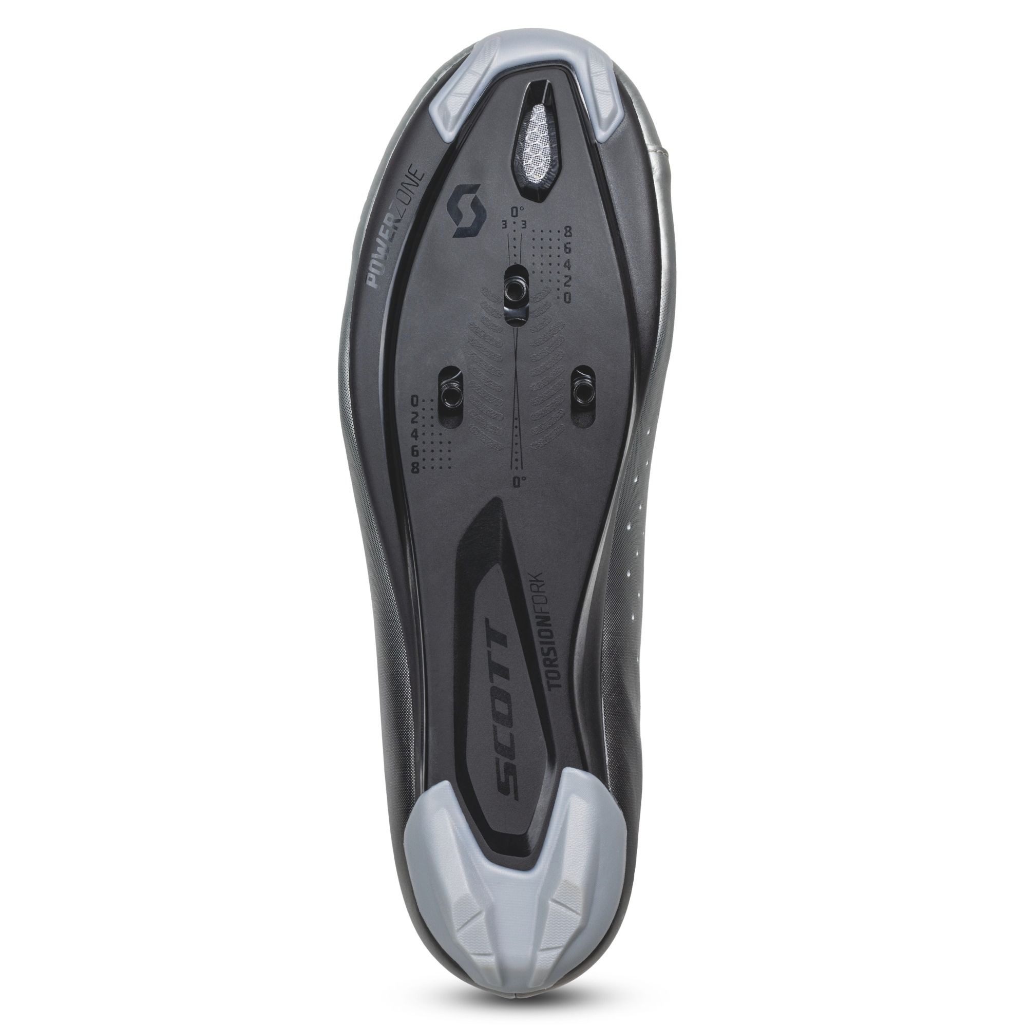 SCOTT Comp BOA cykelsko racer black fade/metallic silver herre