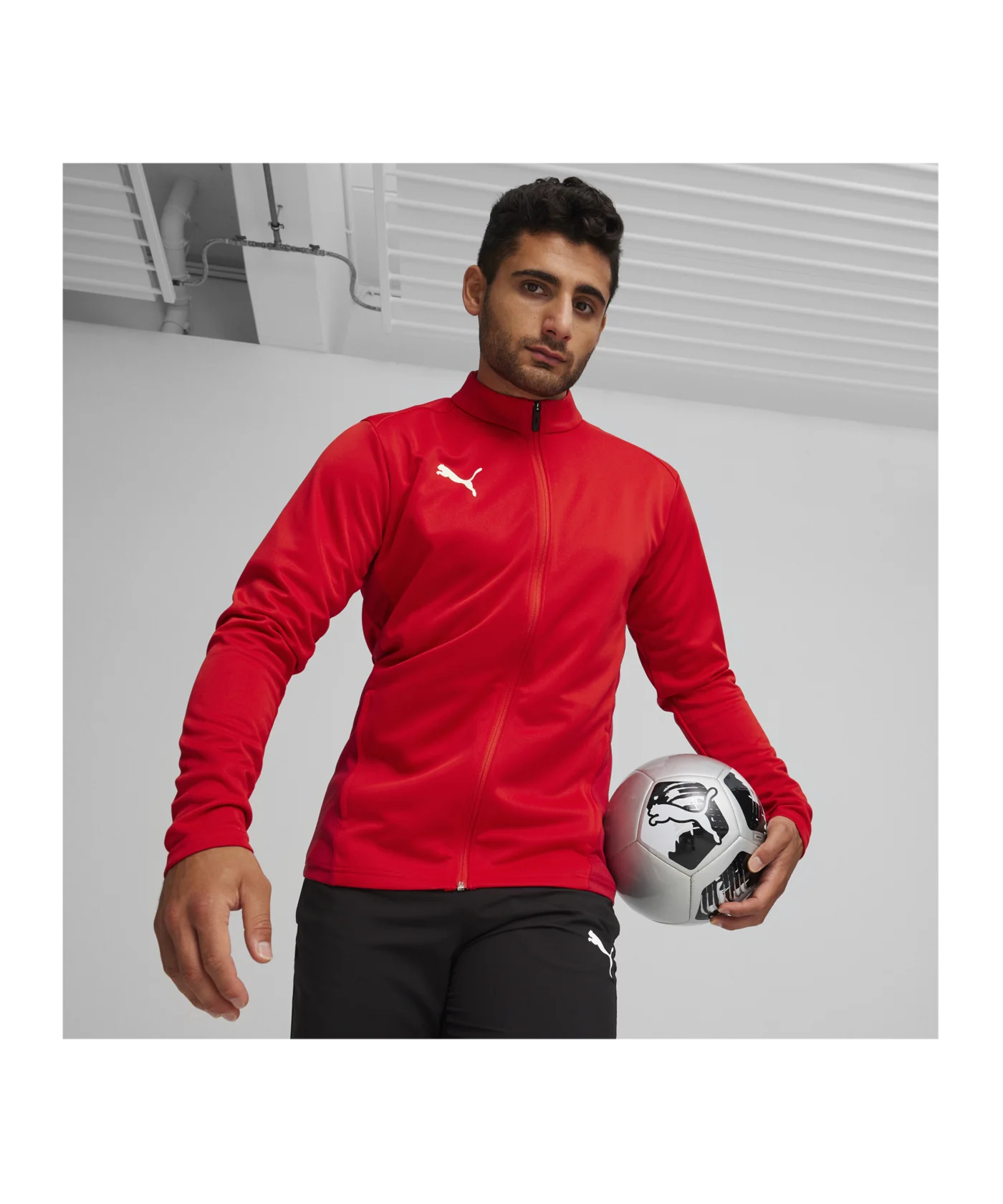 PUMA teamGOAL Trainingsjacke Rot F01