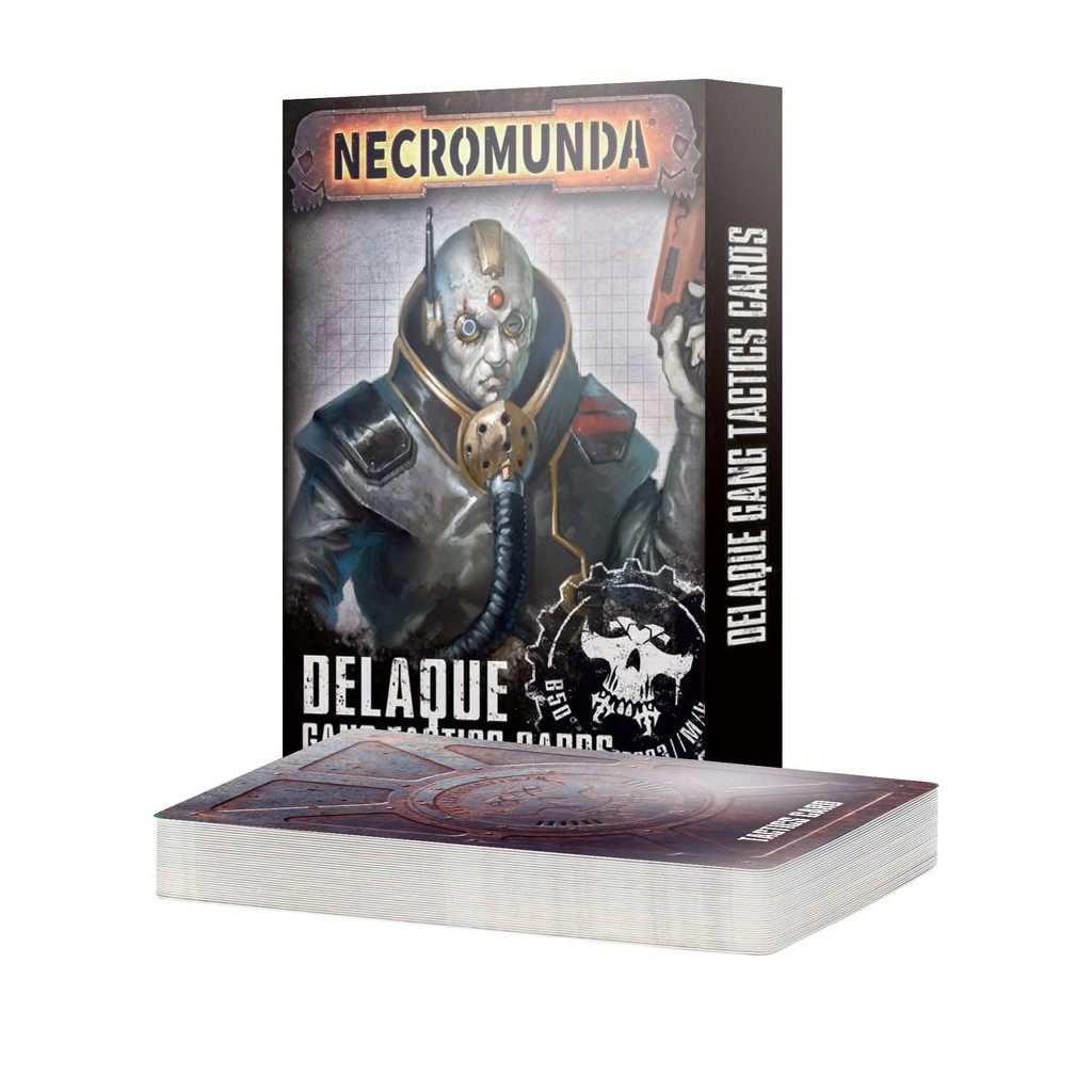 Necromunda : Delaque Gang Tactics Cards