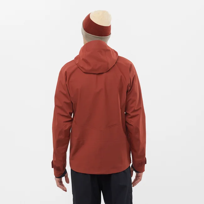 QST 3L  Shelljacke Herren MADDERBROWN