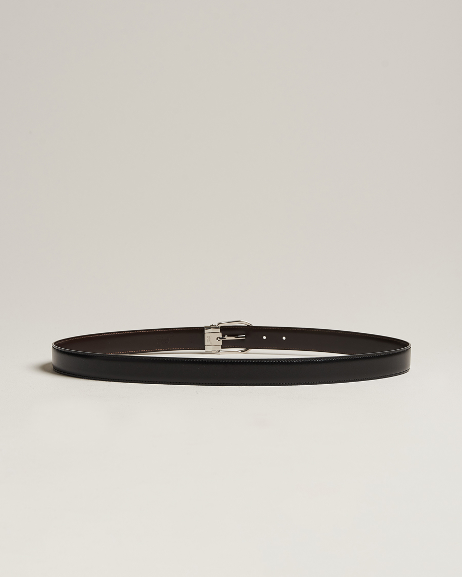 Montblanc Reversible Horseshoe Buckle 30mm Belt  Black/Brown