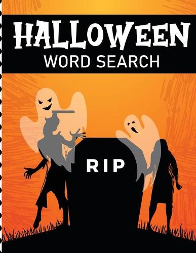 Halloween Word Search: Puzzle Activity Book For Kids Ages 5-8 Juvenile Gifts With Key Solution Pages (Paperback)