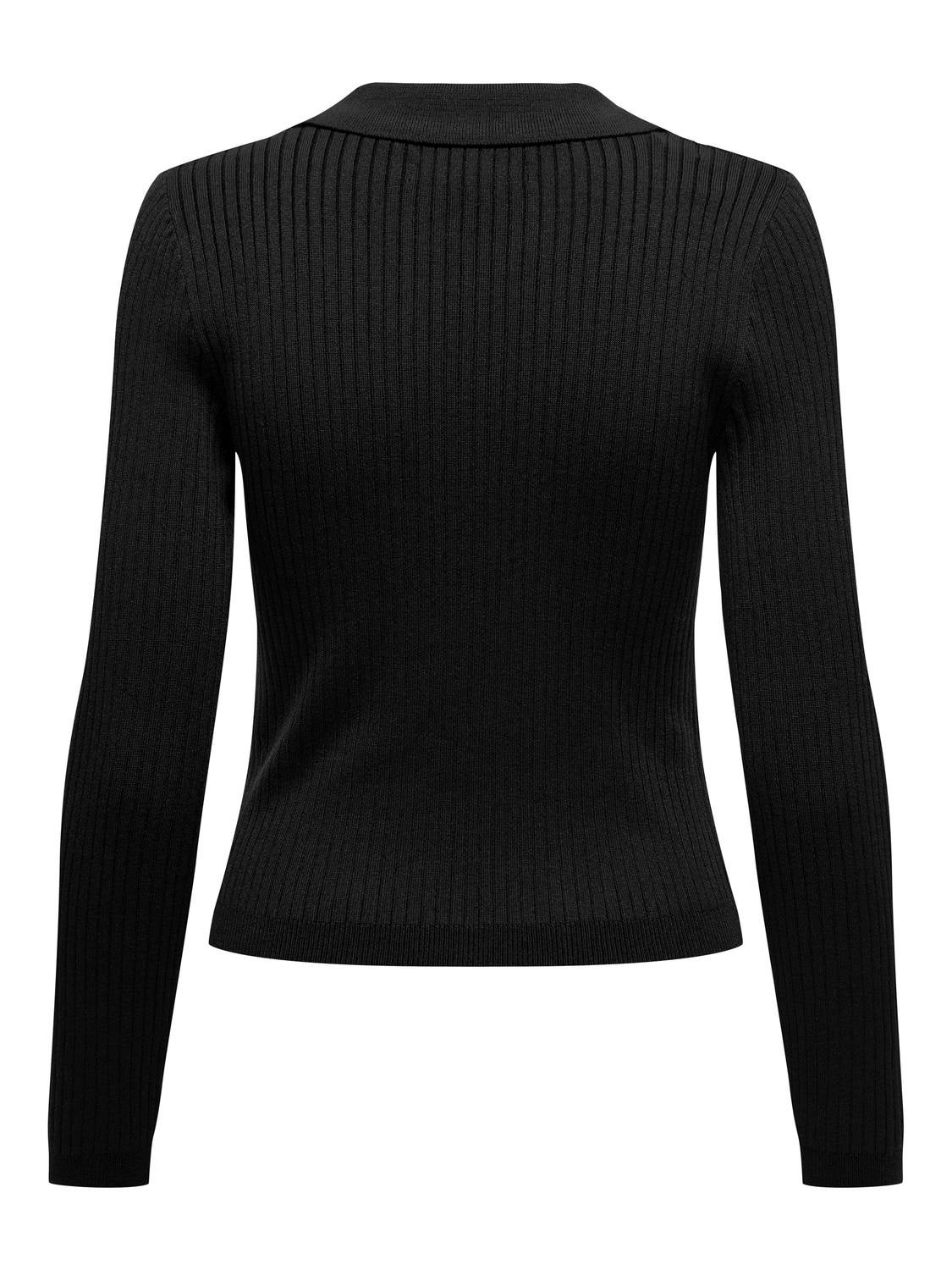 ONLKAYA Strickpullover Black