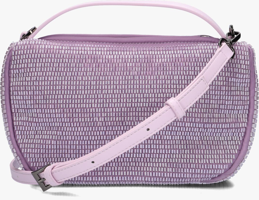 HVISK paarse hvisk schoudertas tate beaded