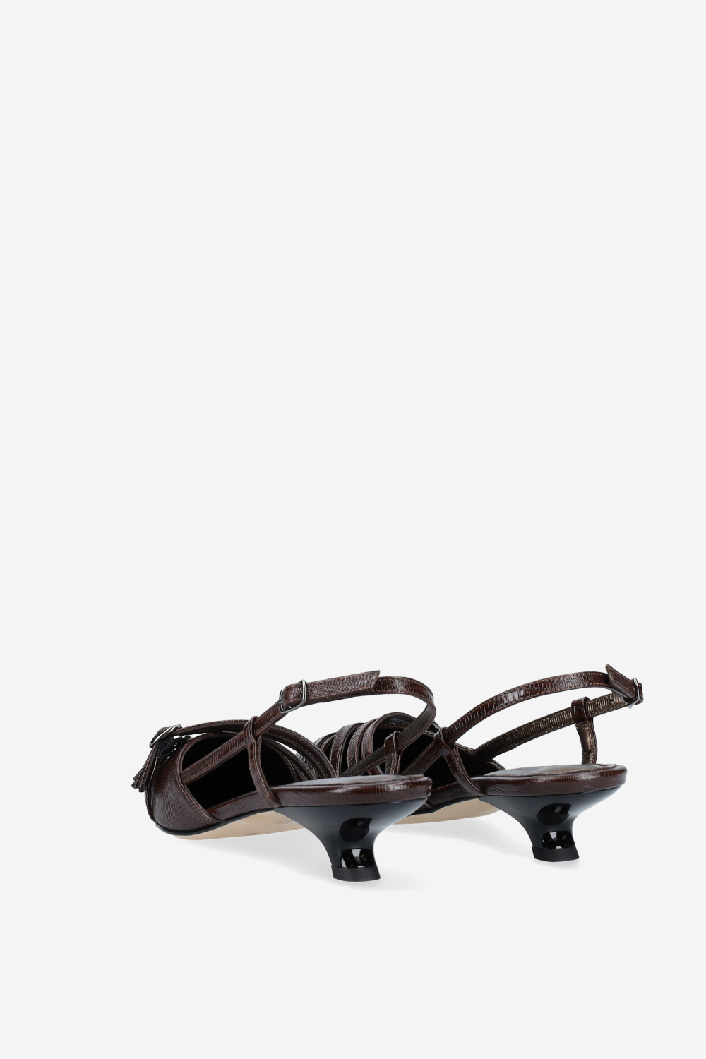 I wanna leather slingbacks