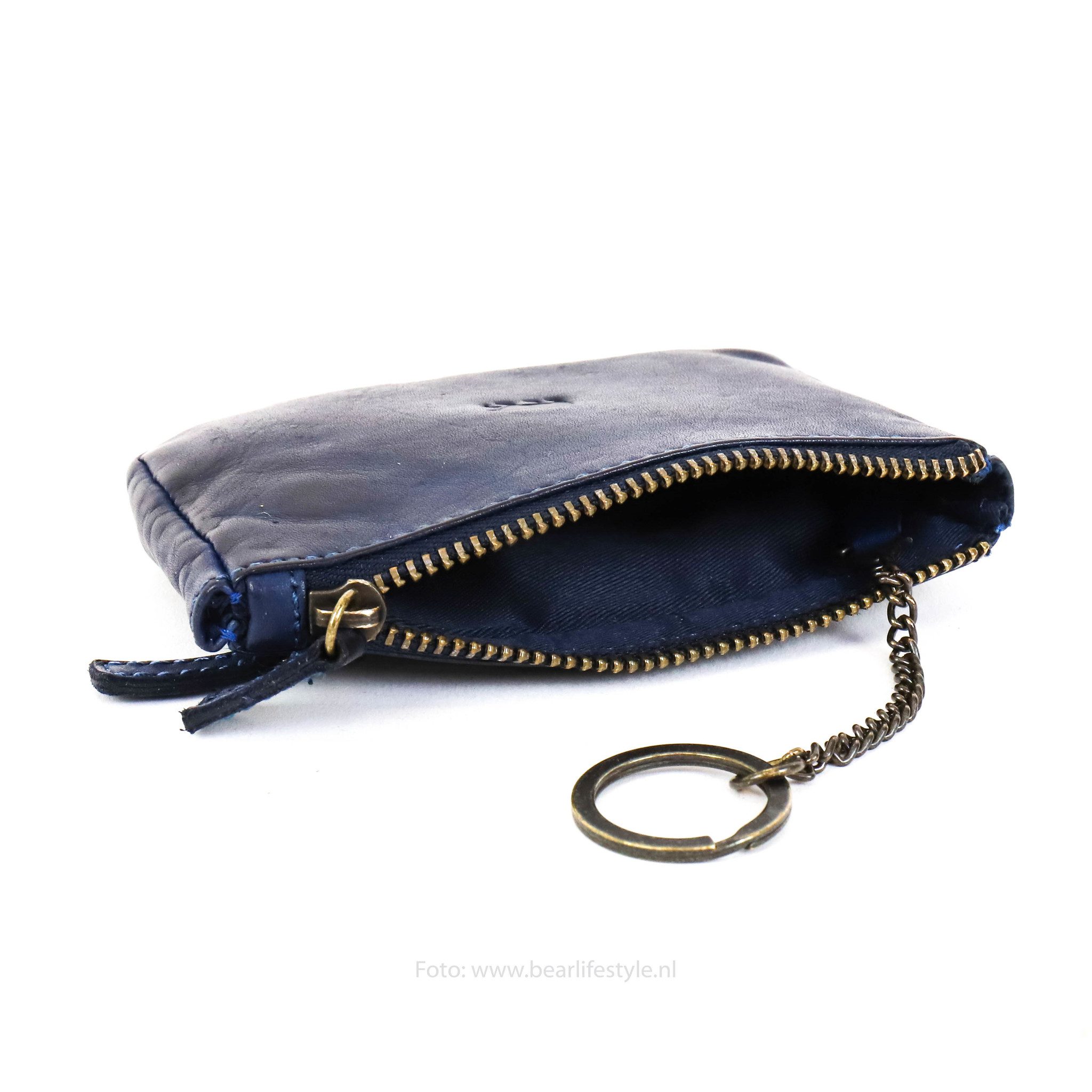 Bear Design Cow Lavato Sleuteletui Blauw CL16063