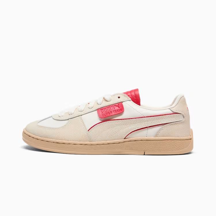PUMA Chaussures Super Team Milan AC - Blanc/Club Red
