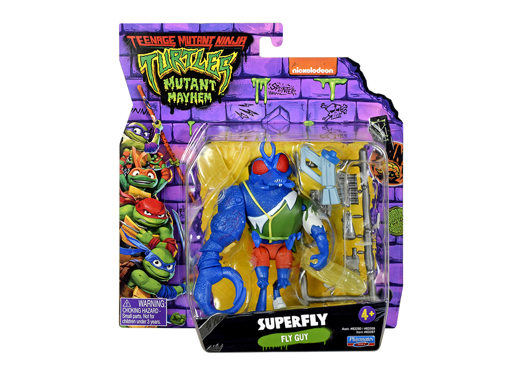 FIGURA BÁSICA TARTARUGAS NINJA MODELOS SORTIDOS