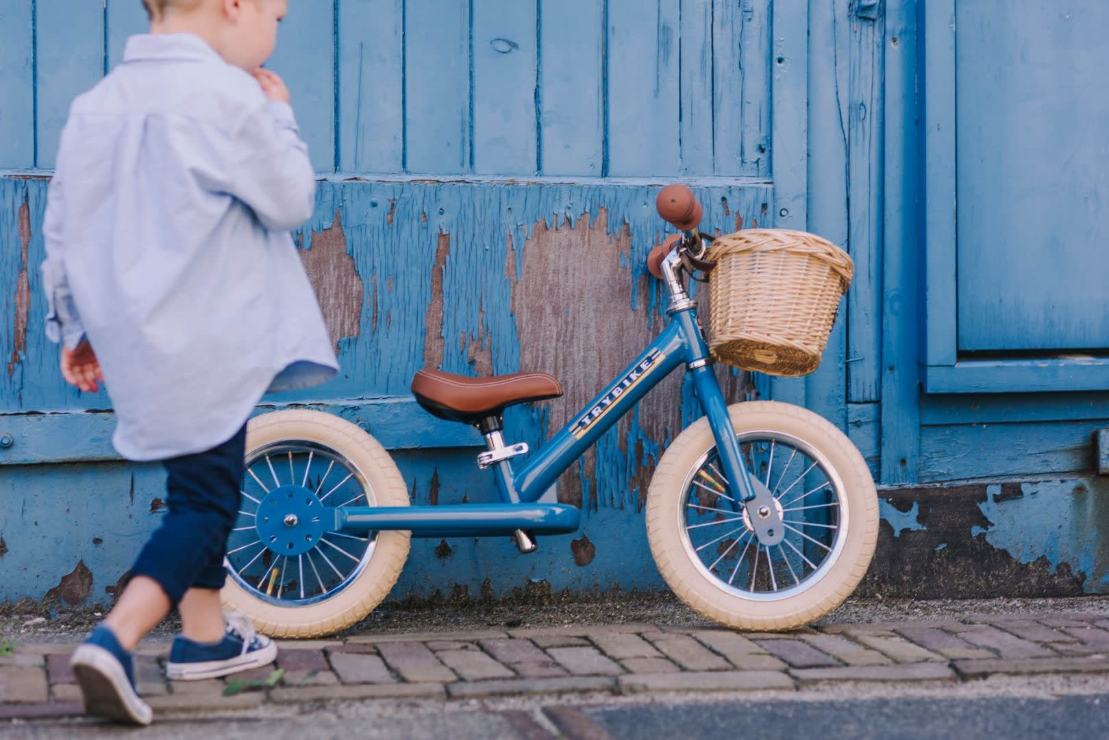 Trybike Trybike Steel Tweewieler - Vintage Blue