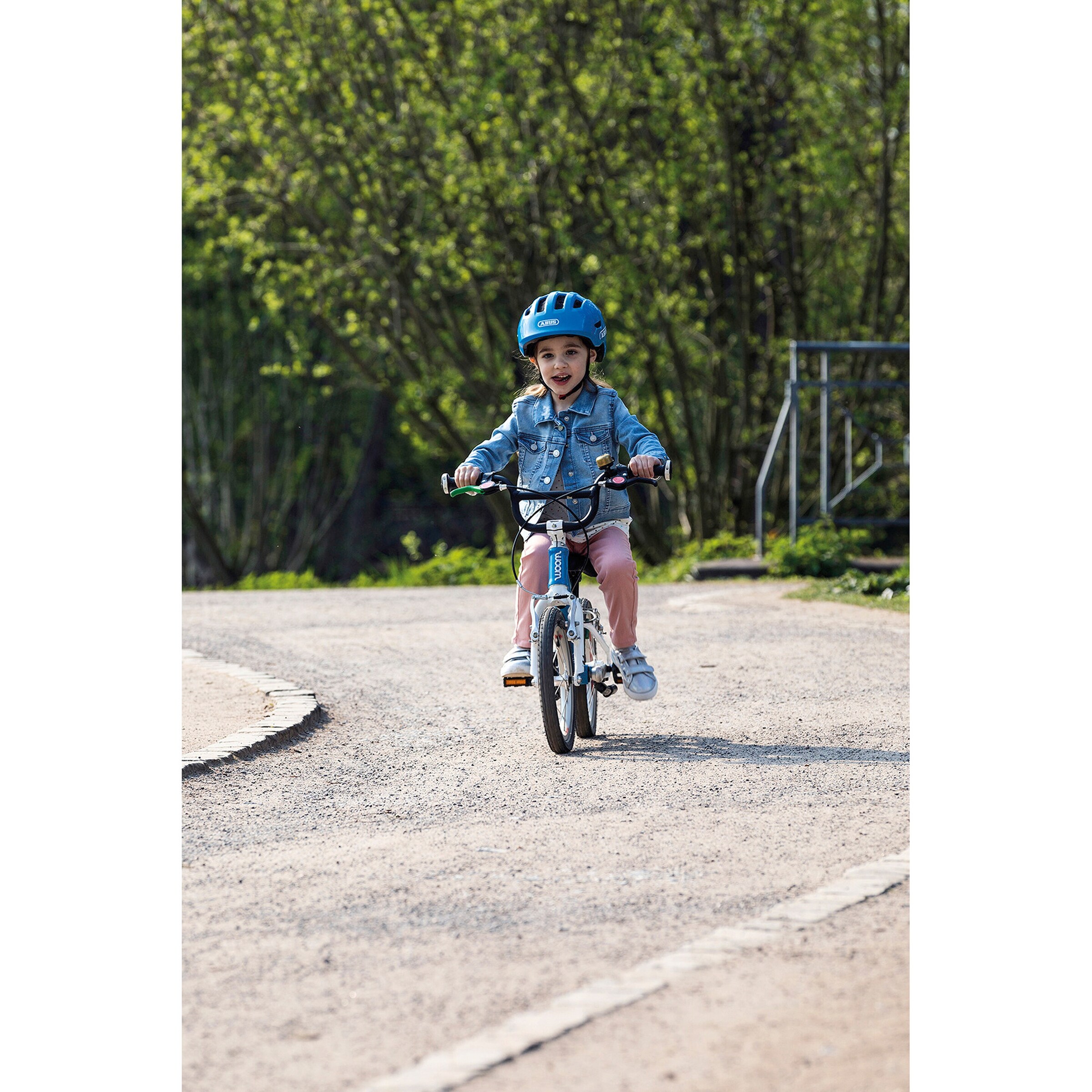 ABUS Fahrradhelm Smiley 3.0 shiny blue