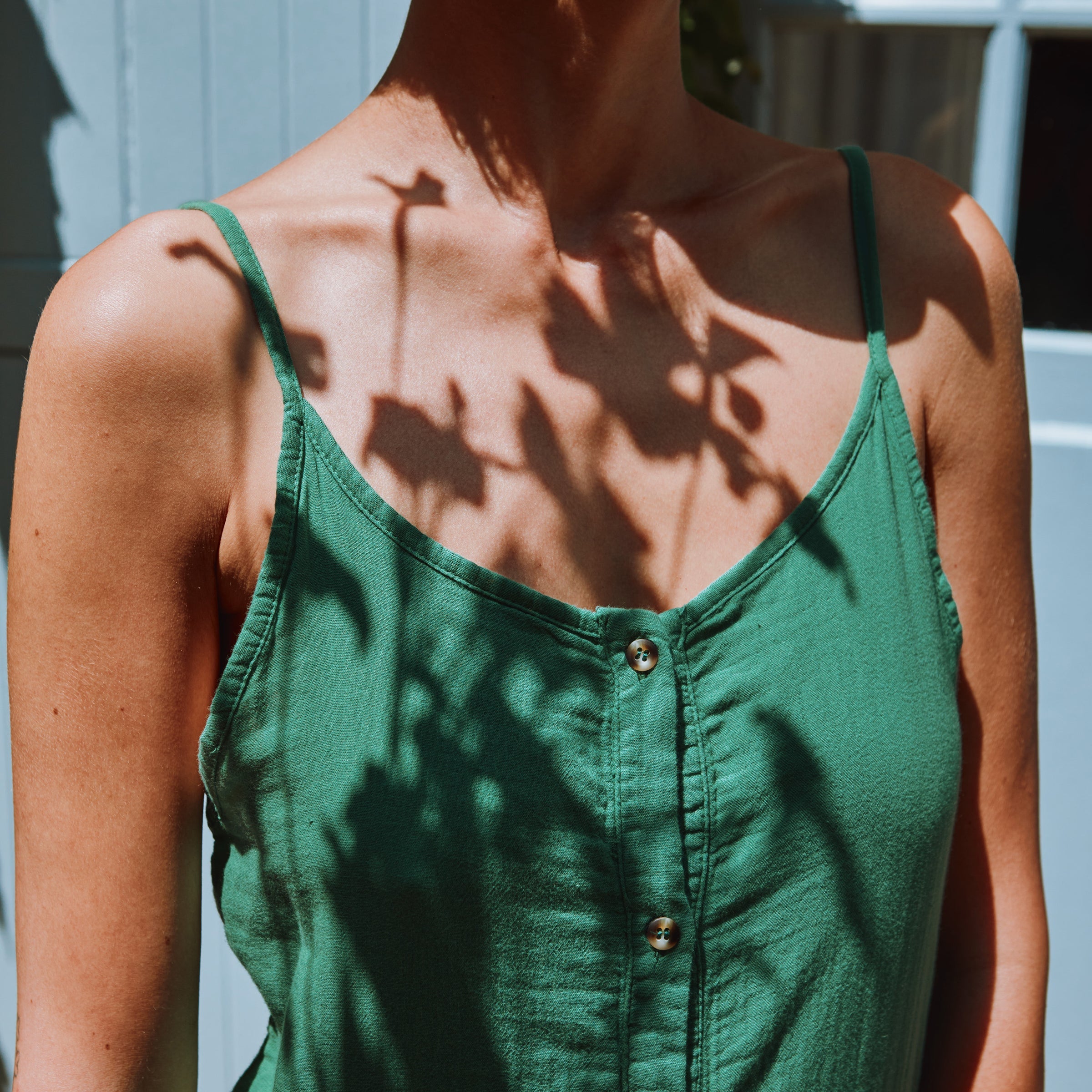 Adult Kleid Celosie Deep Grass Green