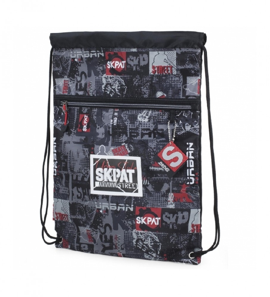 Skpat Mochila Saco 13164 Negro -30x40x1cm-