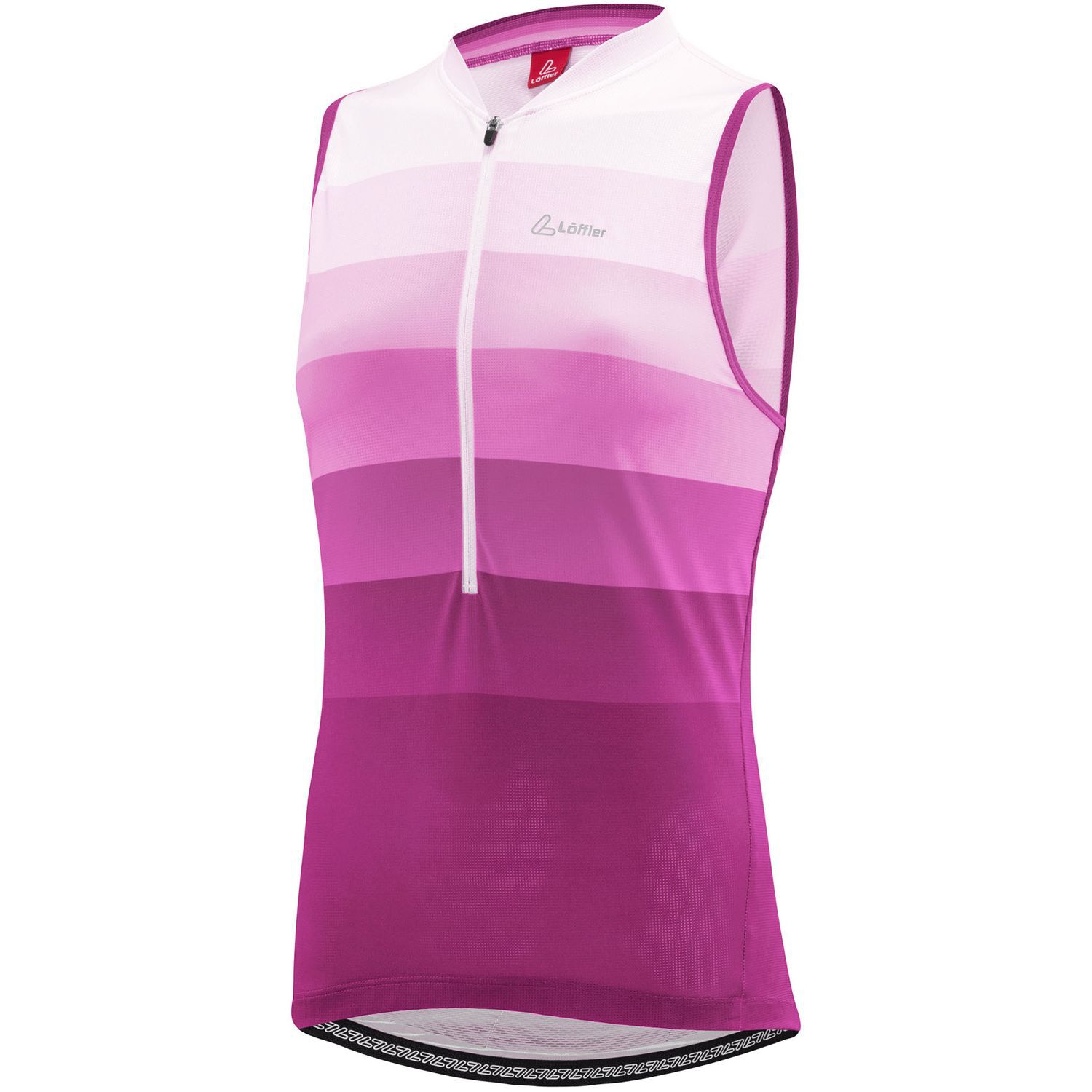 LöfflerW BIKE SLEEVLESS JERSEY HZ RAINBOW