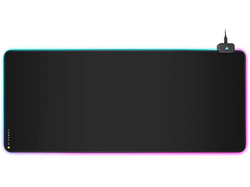 Corsair Gaming-Mausmatte MM700 RGB Extended XL iCUE Schwarz MM700 Extended XL Mausmatte mit RGB-Beleuchtung