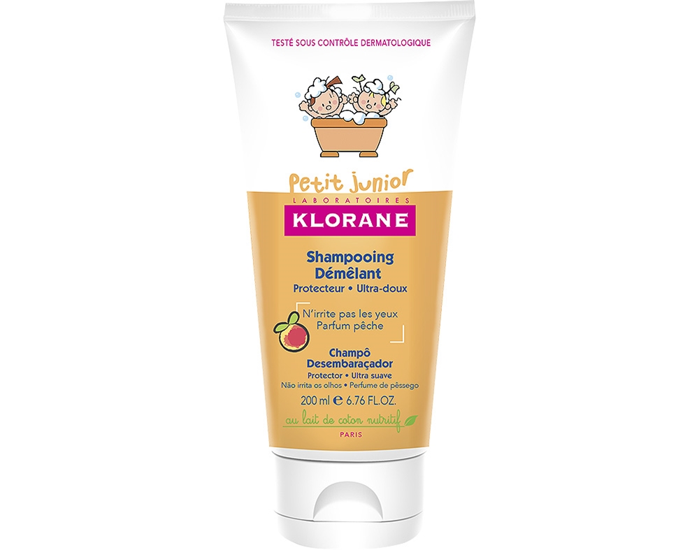 CHAMPÔ KLORANE PETIT JÚNIOR PESSEGO 200ML