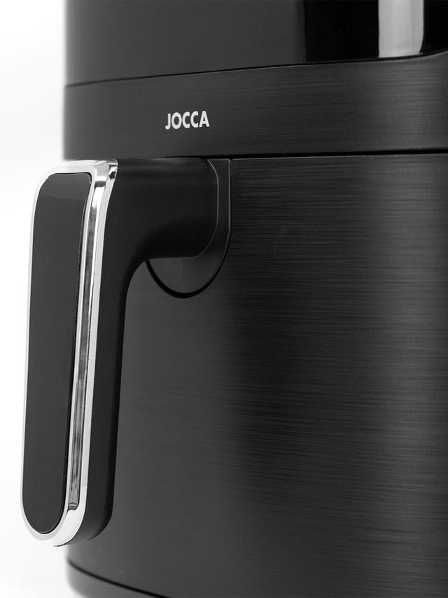 JOCCA Heißluftfritteuse mit mit Touchscreen & 8 Programmen, 6,5 l