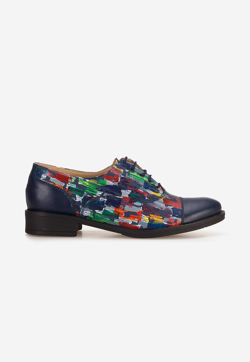 Chaussures oxford femme multicolores Genave V4