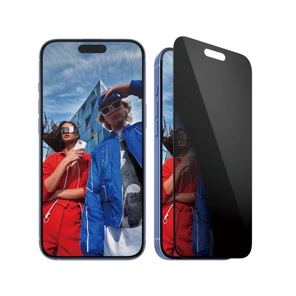 PanzerGlass - Skærmbeskyttelse Privacy - iPhone 16 Plus - Ultra Wide Fit